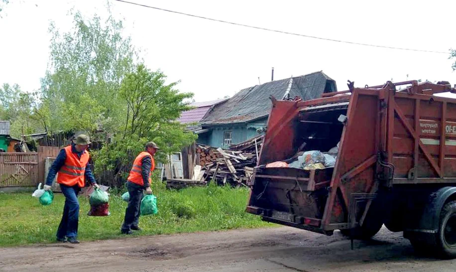 Вывоз мусора из частного дома в Москве в октябре