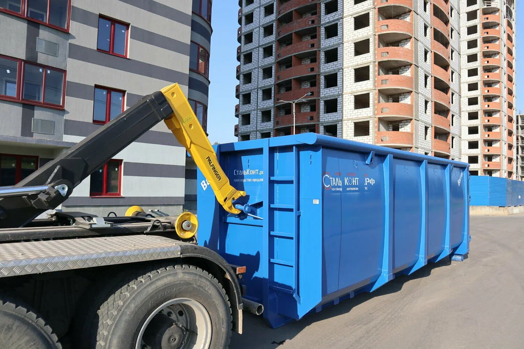 Аренда контейнера для мусора в Москве в октябре