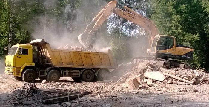 Вывоз бетонного боя и ЖБИ отходов в Москве от ПроМусор, цена от 2856 руб., утилизация и переработка