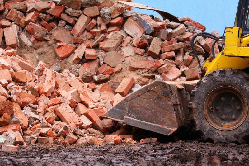 Вывоз кирпичного боя с утилизацией в Москве в октябре