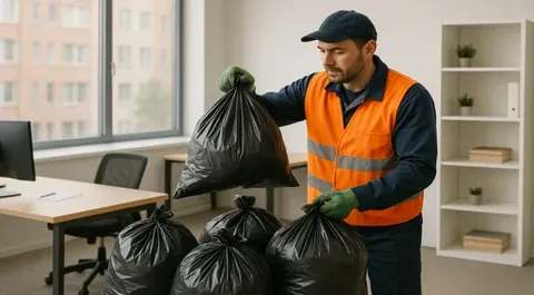 Уборка и вывоз мусора после мероприятий в Москве в октябре